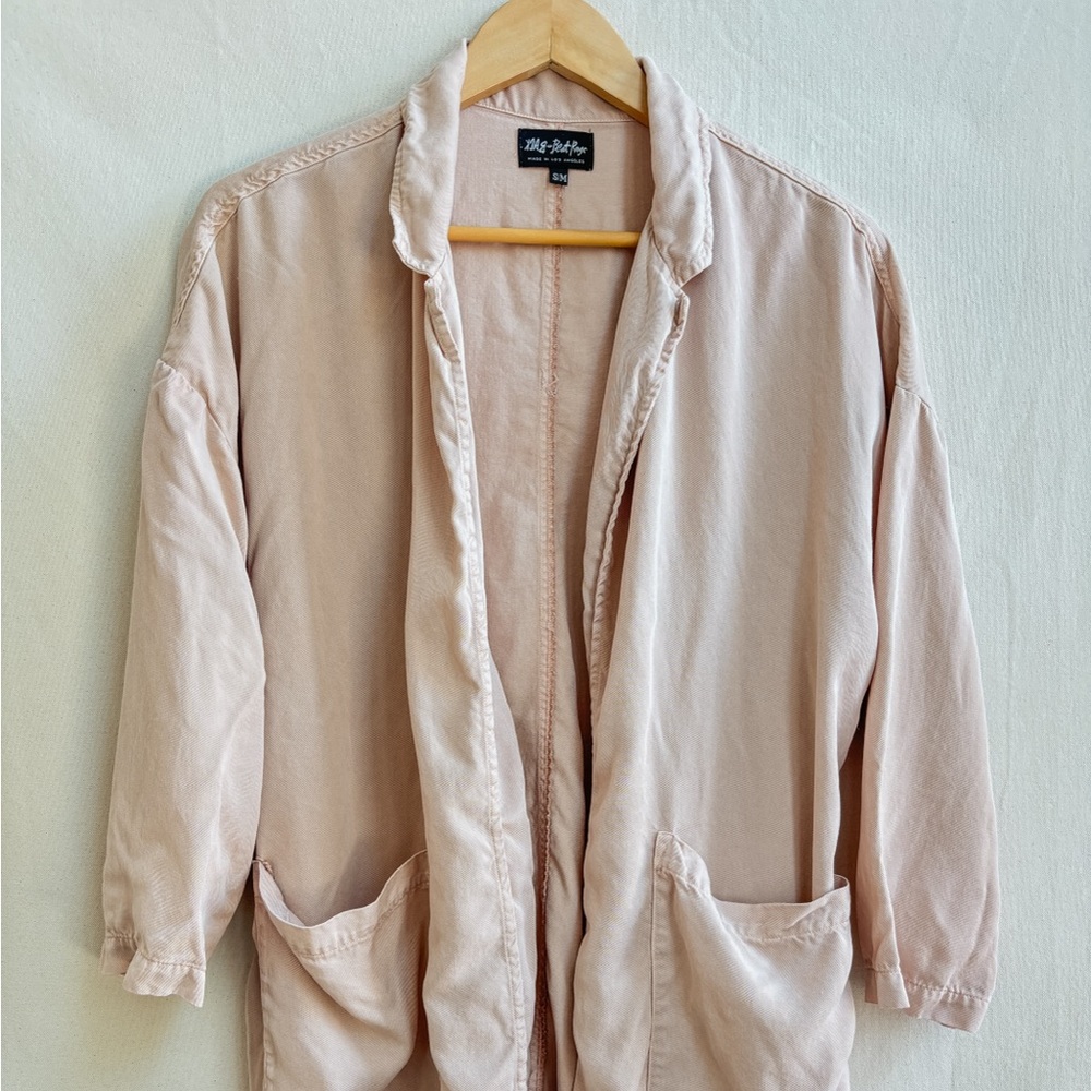 Women's Blush Trench Coat